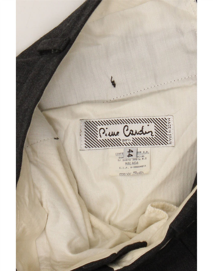 Ανδρικό παντελόνι με καρφωτό κοστούμι Pierre Cardin W32 L29 Γκρι πολυεστέρας
