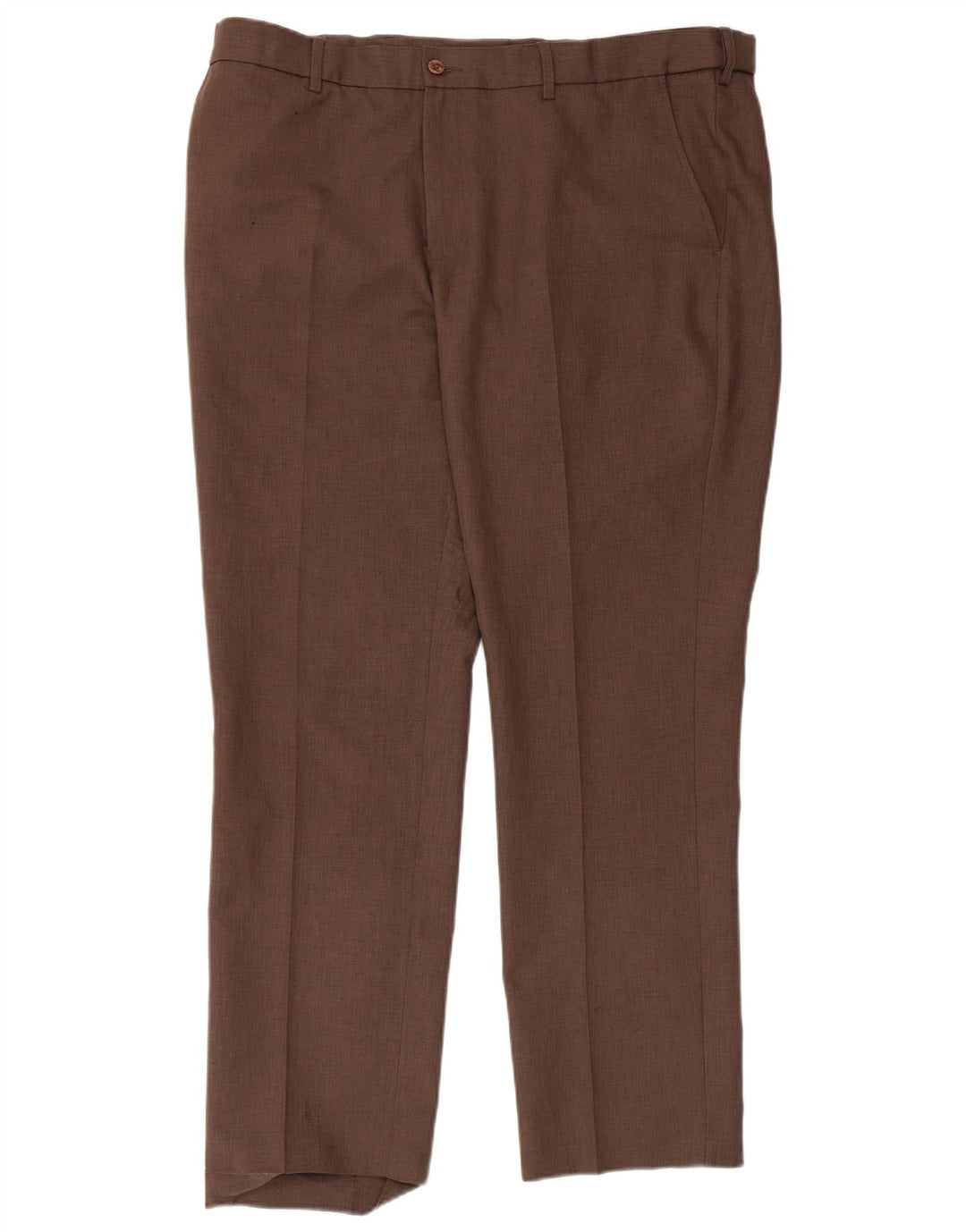 Farah Ανδρικό ίσιο παντελόνι Chino W40 L31 Καφέ Πολυεστέρας