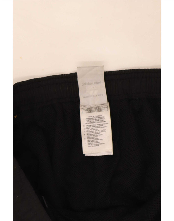 Adidas Γυναικεία φόρμα φόρμας Capri UK 16 Large Μαύρο Πολυεστέρας