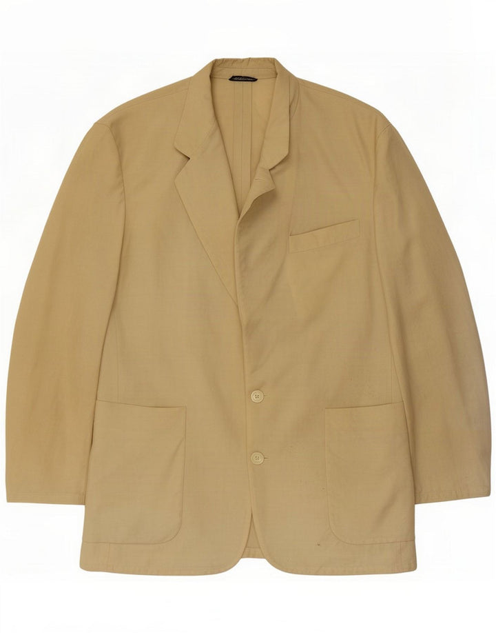 Vintage Mens 2 Button Blazer Jacket UK 36 mall Beige