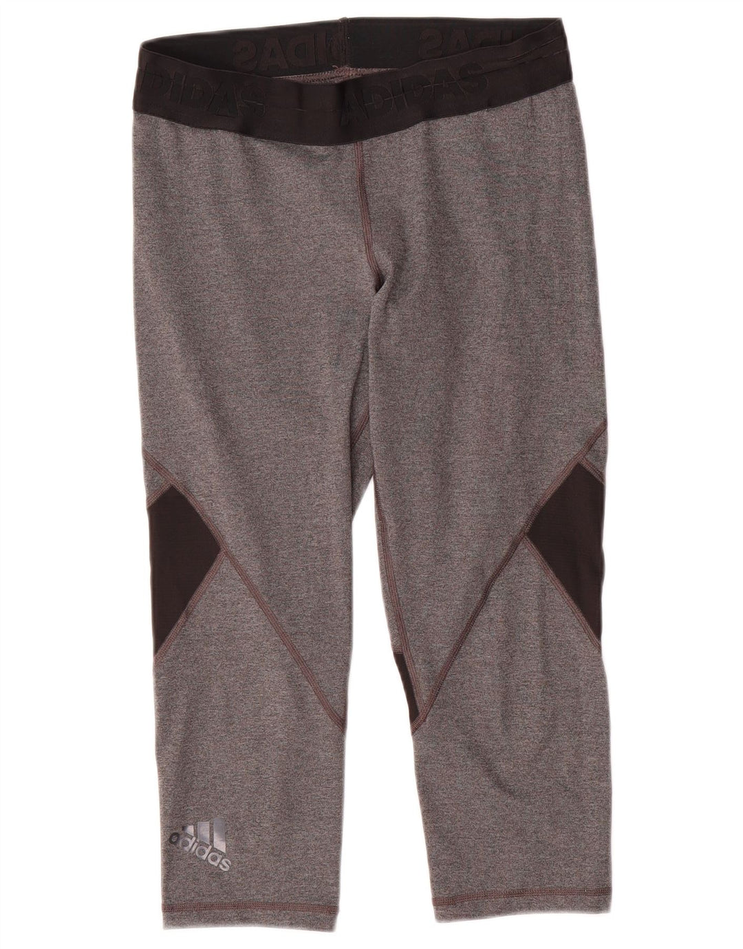 Γυναικεία Adidas Climacool Capri leggings UK 12/14 Medium Grey Colourblock