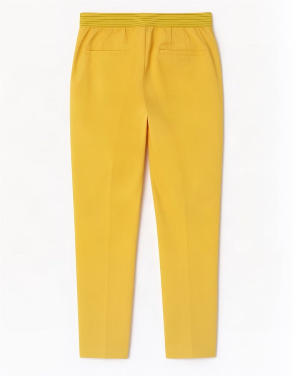 Zara Γυναικείο Slim παντελόνι Chino Medium W28 L27 Κίτρινο
