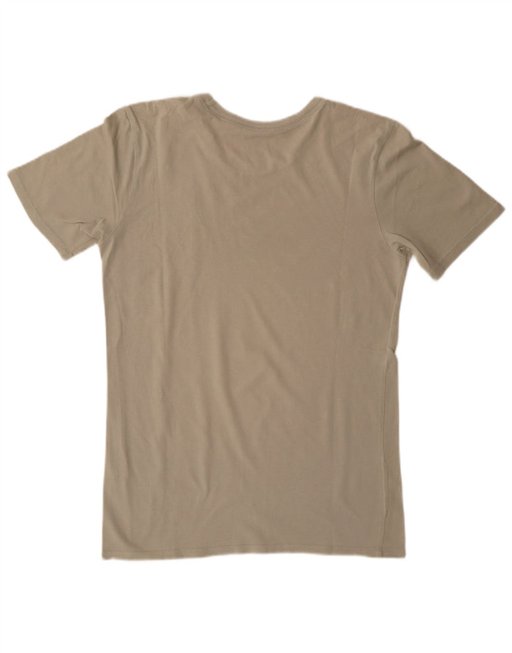 Jordan Ανδρικό T-Shirt Top Μικρό Χακί Βαμβακερό