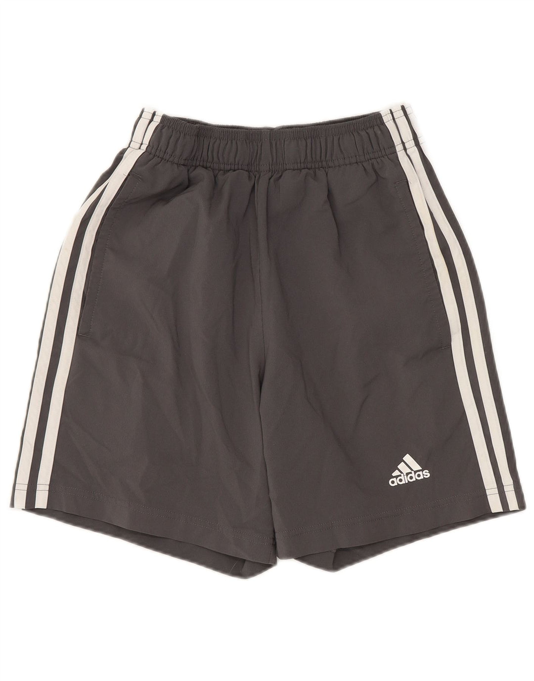 Αθλητικό σορτς ADIDAS για αγόρια 9-10 ετών XS Grey Polyester