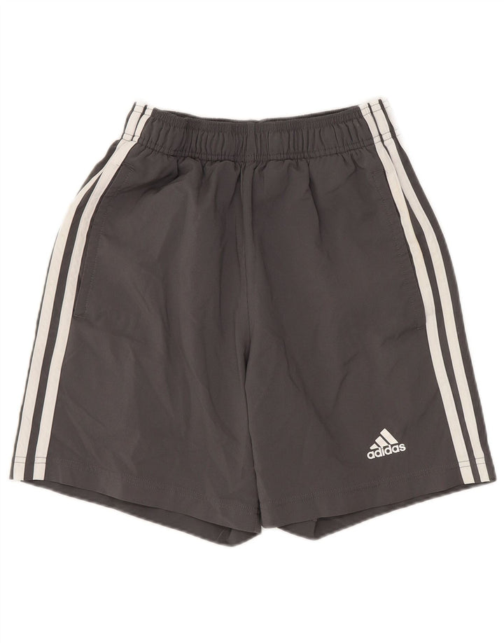 Αθλητικό σορτς ADIDAS για αγόρια 9-10 ετών XS Grey Polyester
