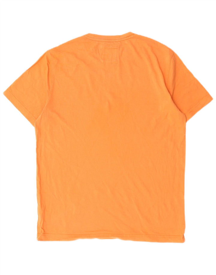 Ανδρικό T-Shirt Crew Clothing Top Μεσαίο πορτοκαλί βαμβακερό
