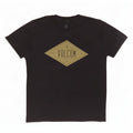 Ανδρικό γραφικό T-Shirt Volcom Top μεγάλο μαύρο βαμβακερό