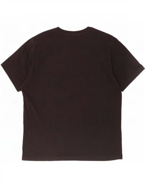 Ανδρικό T-Shirt Champion Graphic Top 2XL Μαύρο