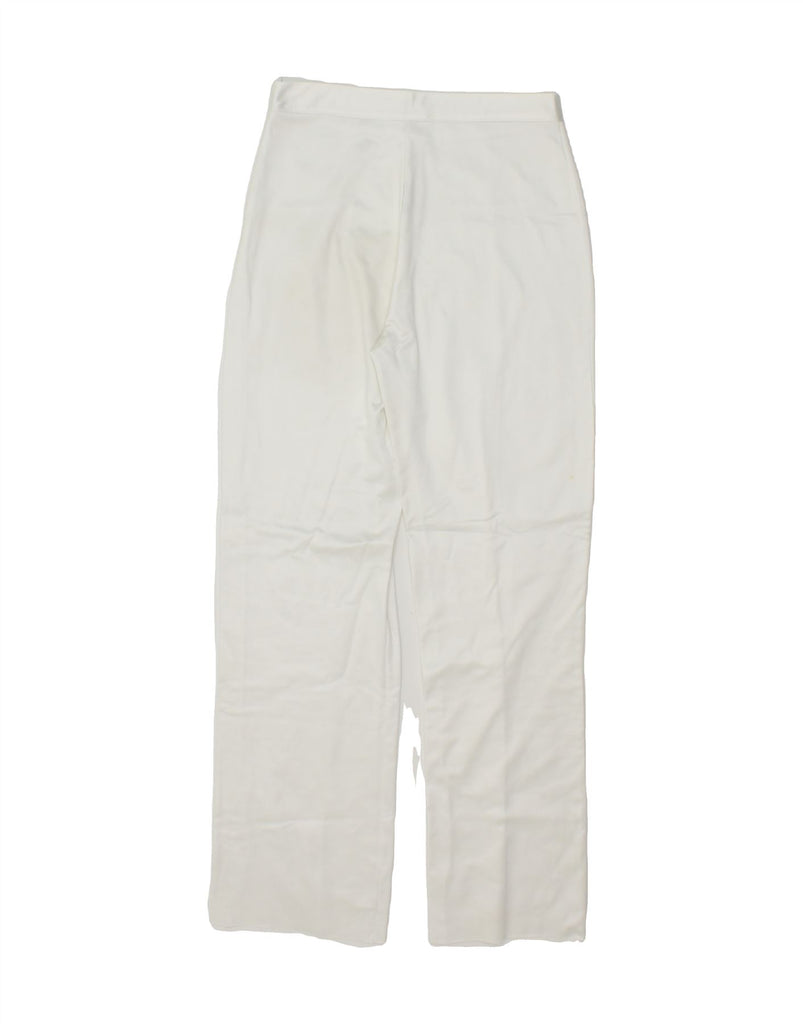 EVERLAST Womens Straight Casual Trousers W28 L29 White Vintage Everlast and Second-Hand Everlast from Messina Hembry 