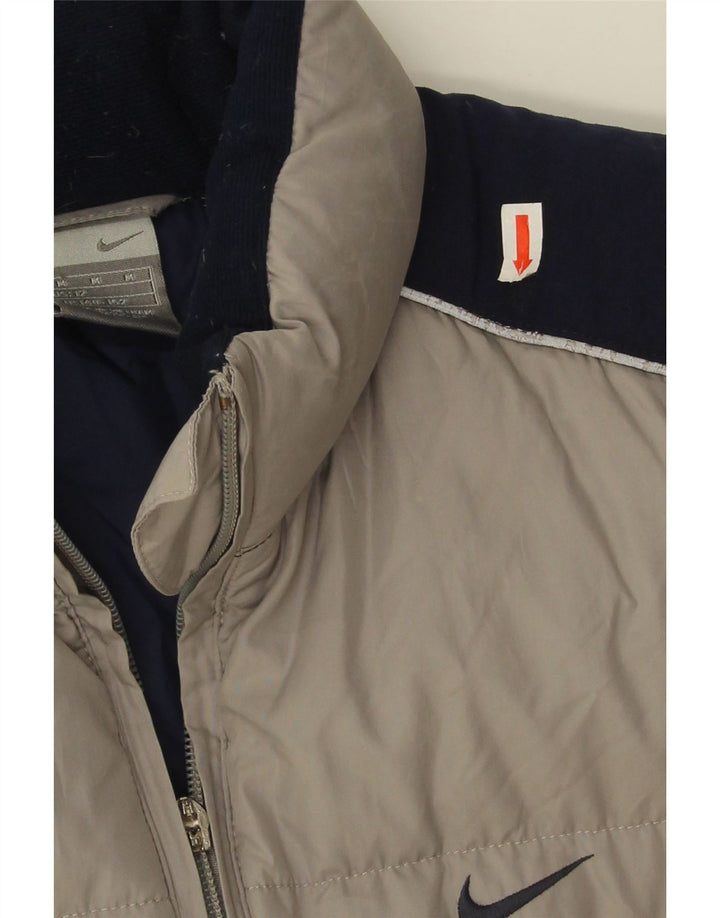 Nike Boys padded Gilet 10-11 Years Medium Grey Colorblock Polyester