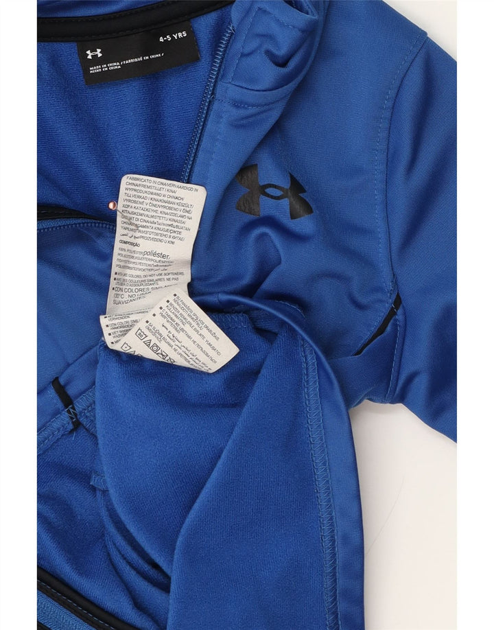 Under Armour Boys αθλητική φόρμα Top Jacket 4-5 Years Blue Polyester