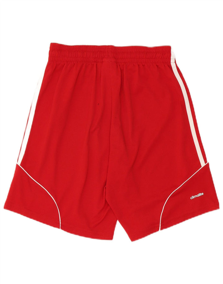 Ανδρικό αθλητικό σορτς Adidas Climalite Μικρό κόκκινο πολυεστέρα