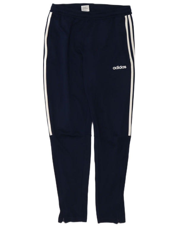 Ανδρική αθλητική φόρμα Adidas Παντελόνι μεσαίου μπλε ναυτικού πολυεστέρα