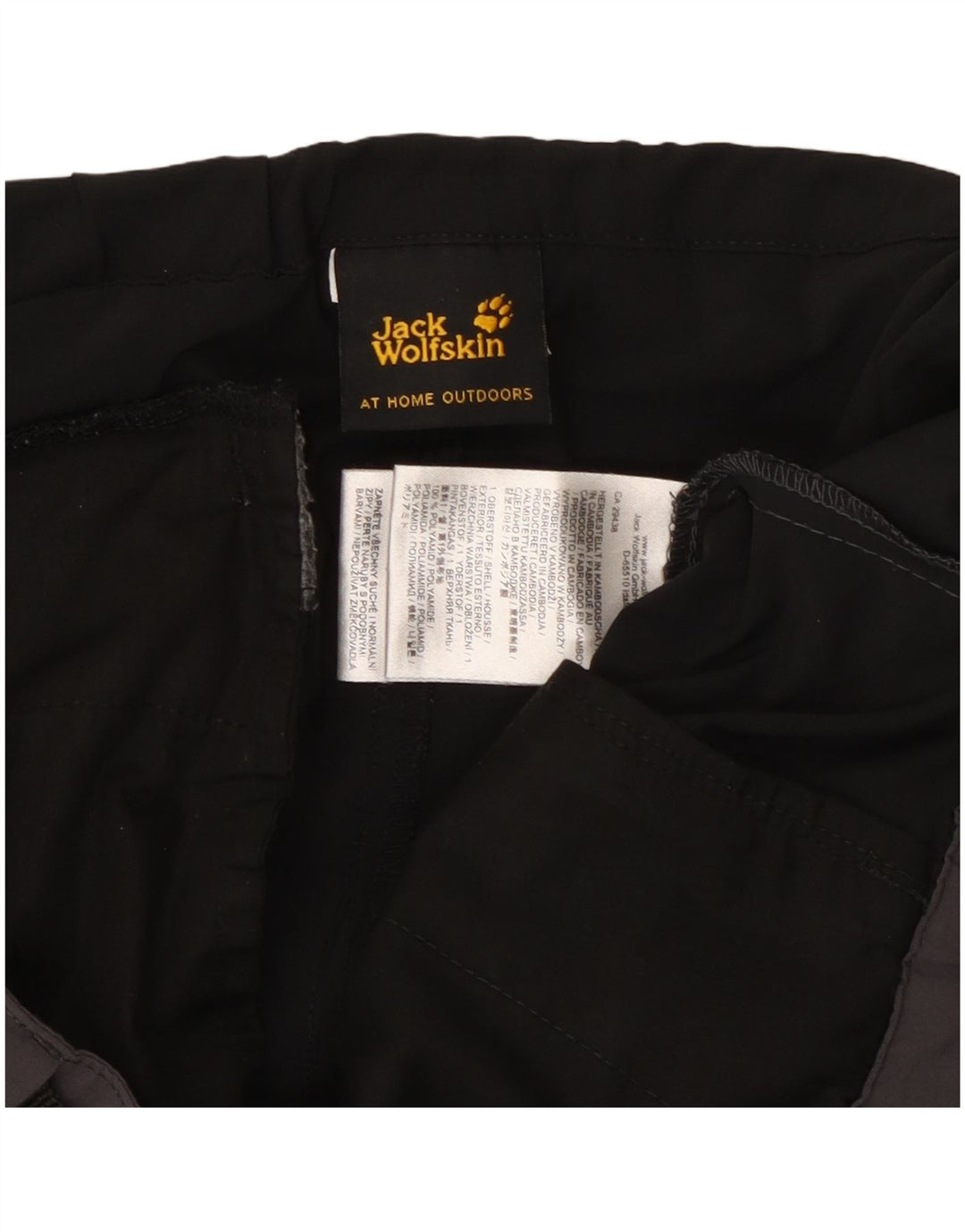 Ανδρικό ίσιο casual παντελόνι Jack Wolfskin W34 L28 Grey Colourblock