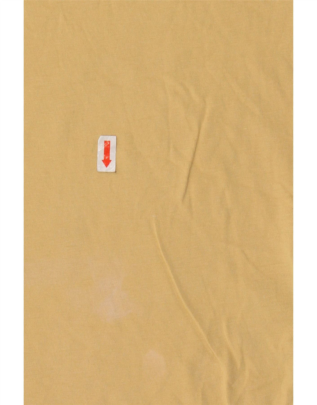 Γραφικό T-Shirt Ανδρικό VANS Classic Fit Top Μεσαίο κίτρινο βαμβακερό