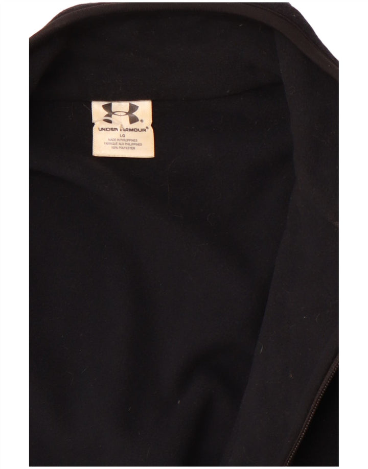 Γυναικείο Fleece Jacket UNDER Armour UK 16 Large Black Polyester