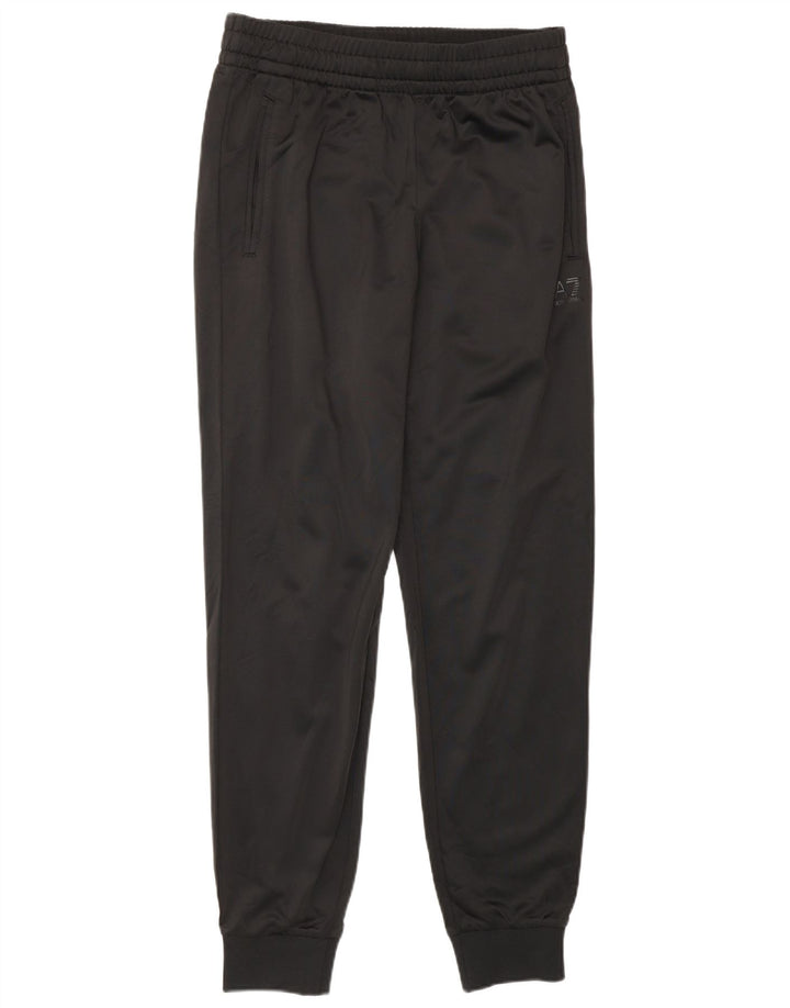 Ανδρική αθλητική φόρμα Emporio Armani Παντελόνι Joggers Μικρό Μαύρο Πολυεστέρα