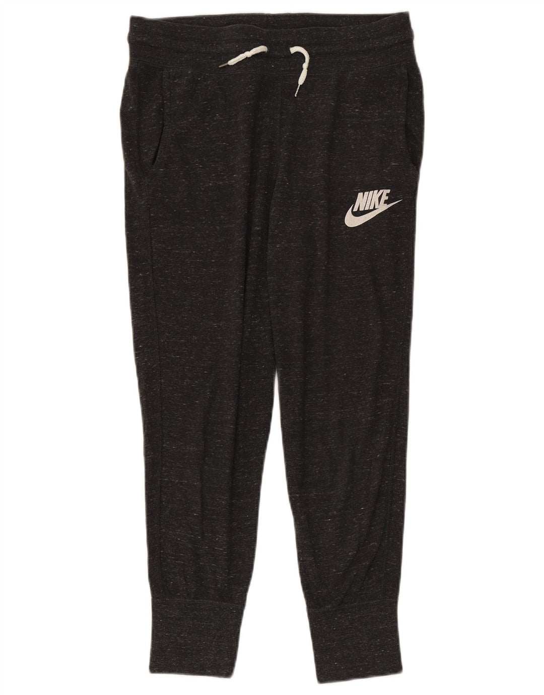 Γυναικεία αθλητική φόρμα NIKE Παντελόνι Joggers UK 14 Βαμβακερό μεσαίο γκρι