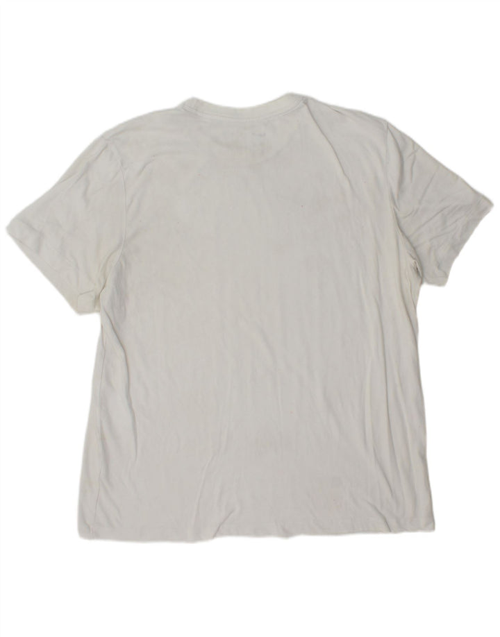 Ανδρικό T-Shirt Nike Dri Fit Top XL Λευκό