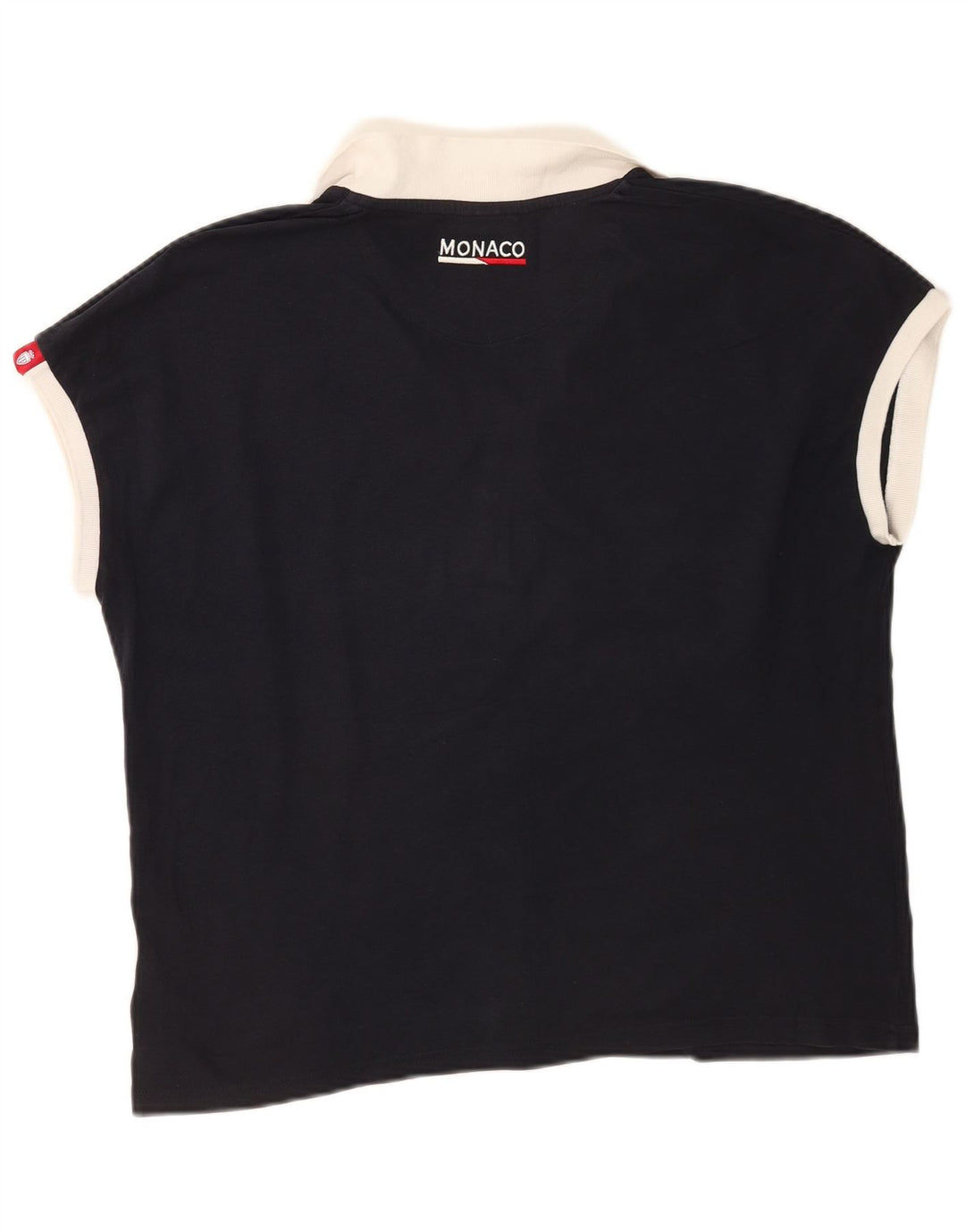 KAPPA Γυναικείο μπλουζάκι πόλο UK 16 Large Navy Blue