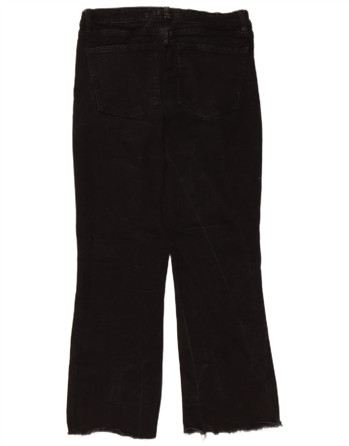 ZARA Γυναικείο Τζιν μποτάκι EU 36 XS W26 L25 Μαύρο