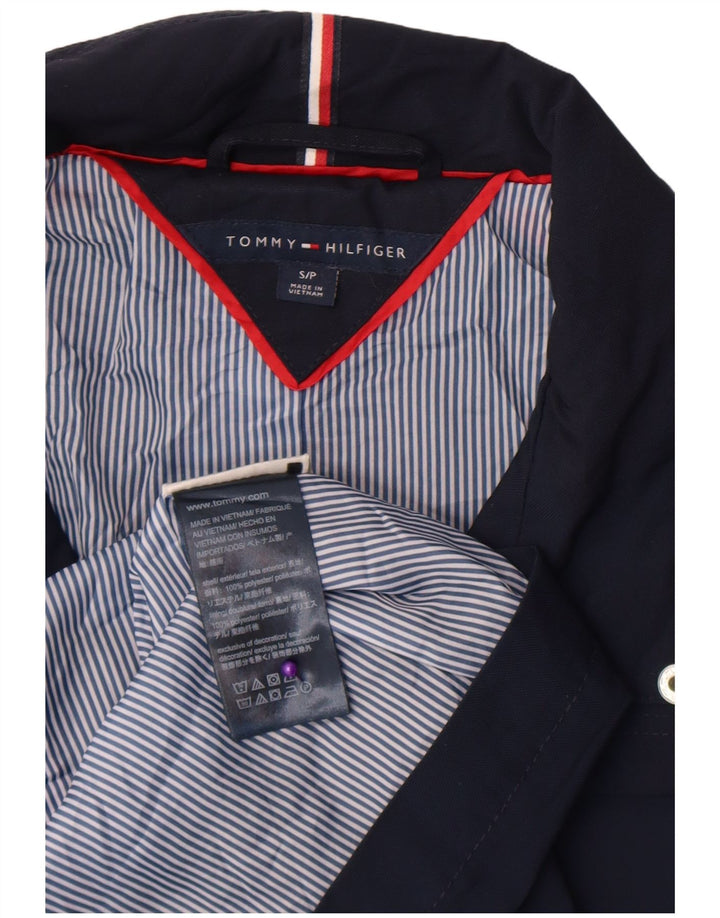 Tommy Hilfiger Γυναικείο Utility Jacket UK 10 Small Navy Blue Polyester