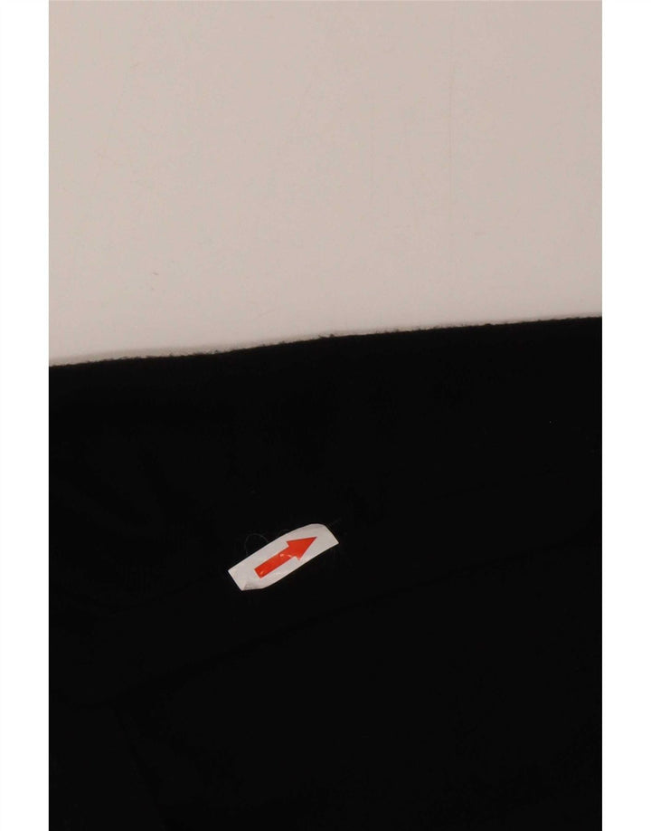 Zara Γυναικεία Ζακέτα UK 16 Large Black Rayon