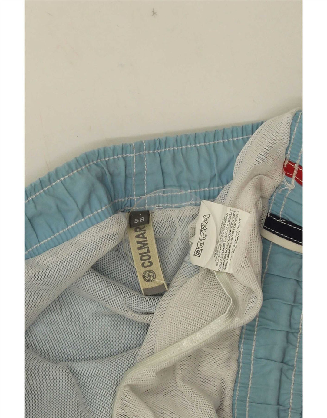 Ανδρικό σορτς κολύμβησης Colmar IT 58 XL μπλε ριγέ πολυεστέρα