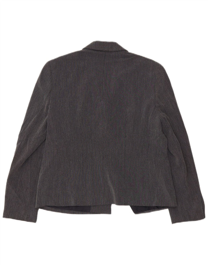 Marks & Spencer Γυναικείο Standard Blazer Jacket UK 16 Large Navy Blue