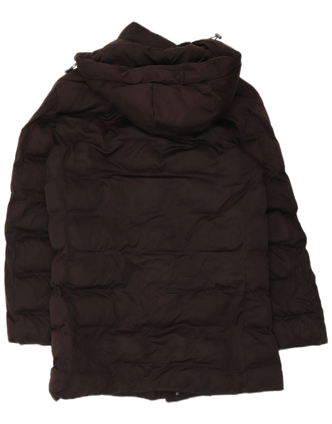 Zara Ανδρικό μπουφάν με κουκούλα UK 36 Small Black Polyester