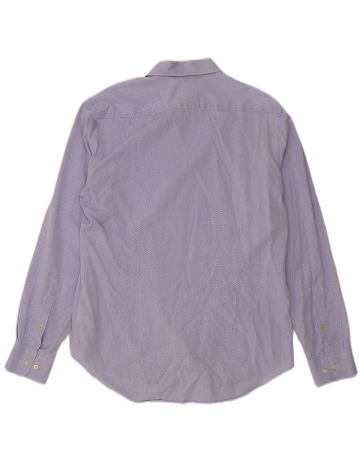 Ανδρικό πουκάμισο Henry Cottons Μέγεθος 40 Medium Blue Geometric Cotton