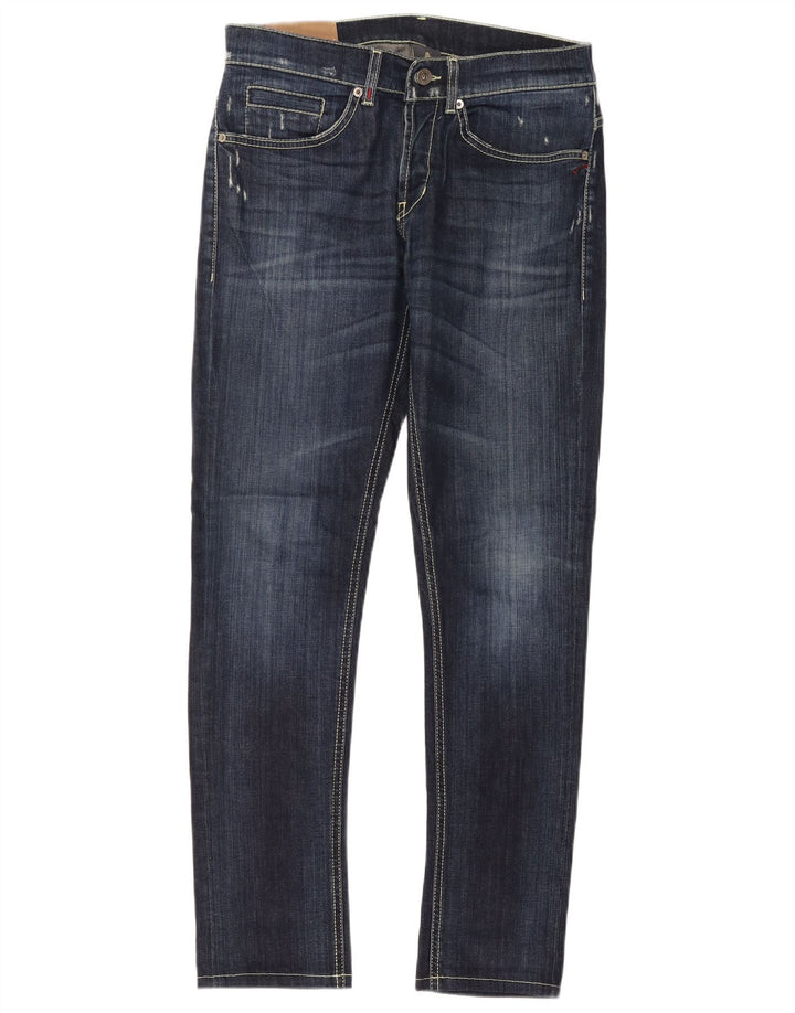 Dondup Ανδρικό Slim Jeans W31 L30 Navy Blue Cotton