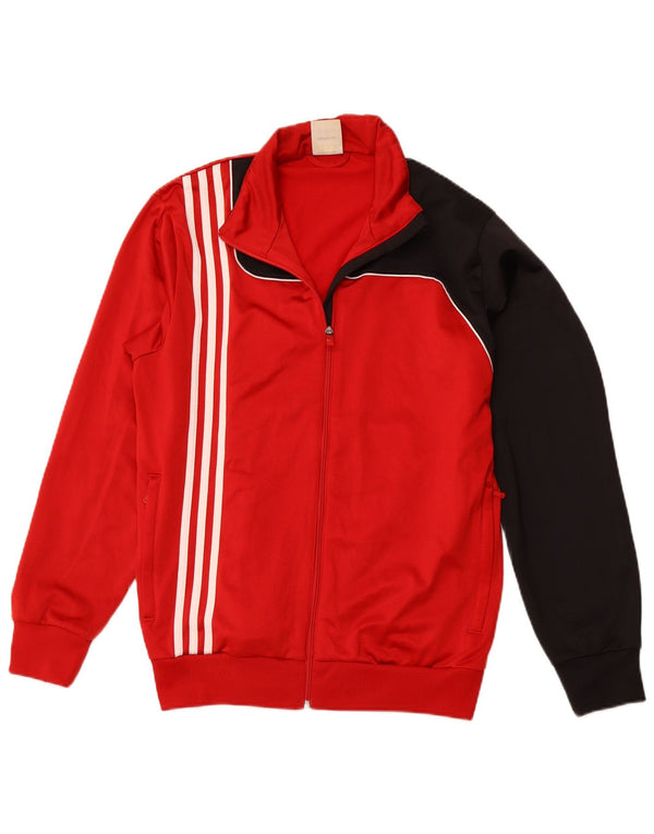 Ανδρική φόρμα ADIDAS Top Jacket UK 40/42 Medium Red Colourblock Sports