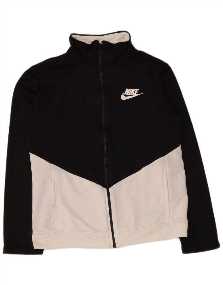 Μπουφάν Nike Boys αθλητική φόρμα 13-14 ετών XL Μαύρο πολύχρωμο πολυεστέρα