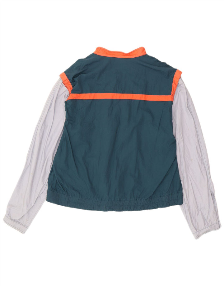 Γυναικείο Bomber Jacket VINTAGE UK 18 XL Green Colourblock
