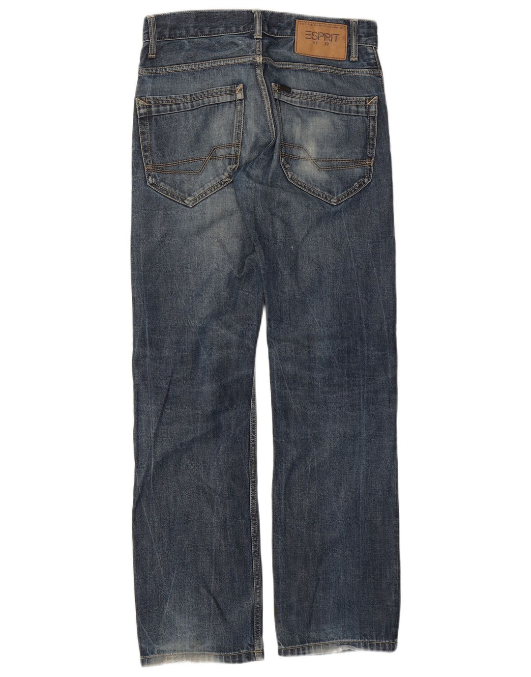 Esprit Γυναικείο ίσιο τζιν W30 L32 Μπλε Βαμβακερό