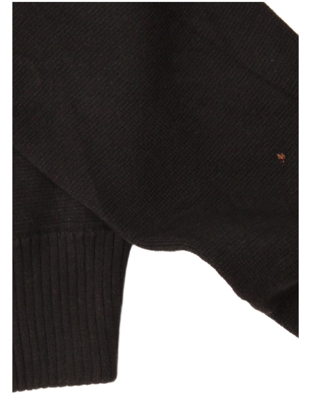 Γυναικείο πουλόβερ ζακέτα ARMANI JEANS UK 12 μεσαίο μαύρο βαμβακερό