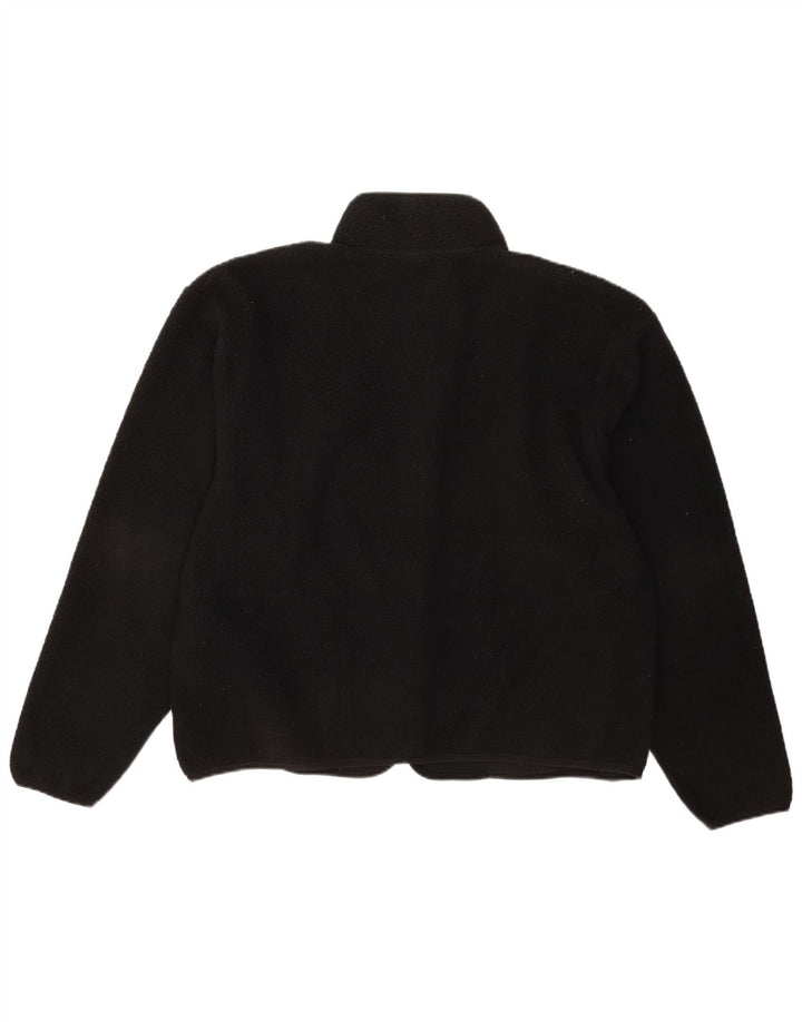 Ανδρικό μπουφάν Nike Fleece UK 38 με μεσαίο μαύρο πολυεστέρα