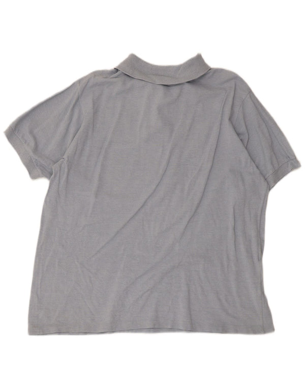 Ανδρικό πουκάμισο πόλο Lacoste, μέγεθος 6 XL, μπλε βαμβακερό