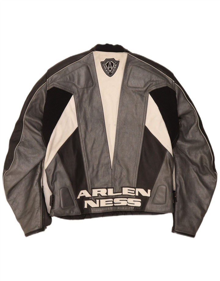 Arlen Ness Ανδρικό Μπουφάν Biker Graphic Size 54 Large Grey Motorcycle