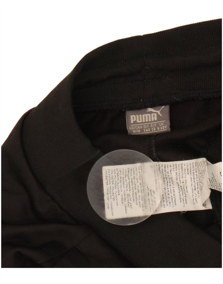 Puma Boys Graphic αθλητική φόρμα παντελόνι Joggers 9-10 ετών μαύρο πολυεστέρα