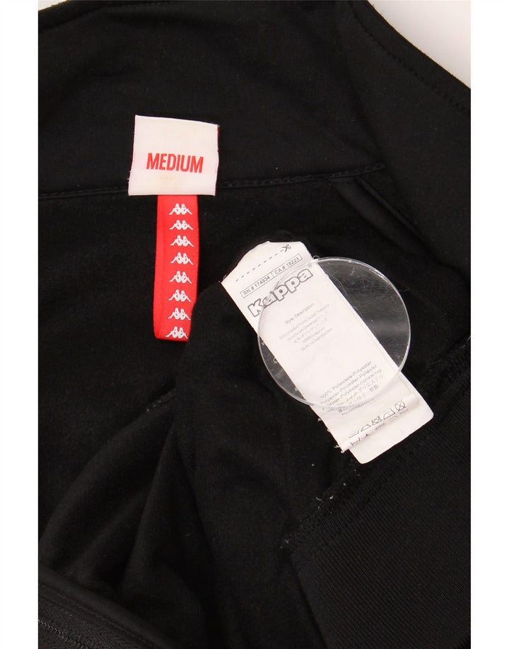 Ανδρική φόρμα γραφικών KAPPA Top Jacket Μεσαίο Μαύρο Πολυεστέρα