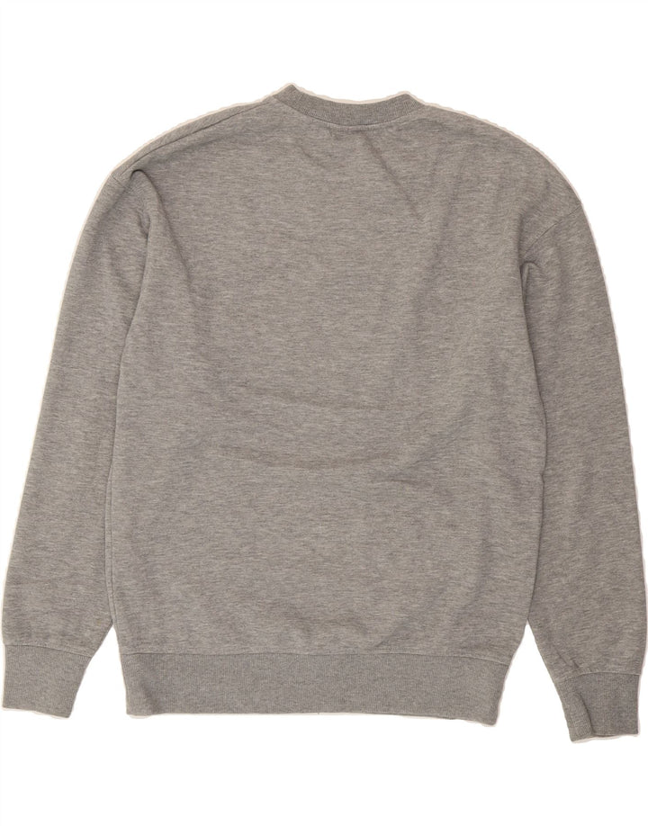 JACK & JONES Mens Sweatshirt Jumper Medium Grey Polyester Vintage Jack & Jones and Second-Hand Jack & Jones from Messina Hembry 