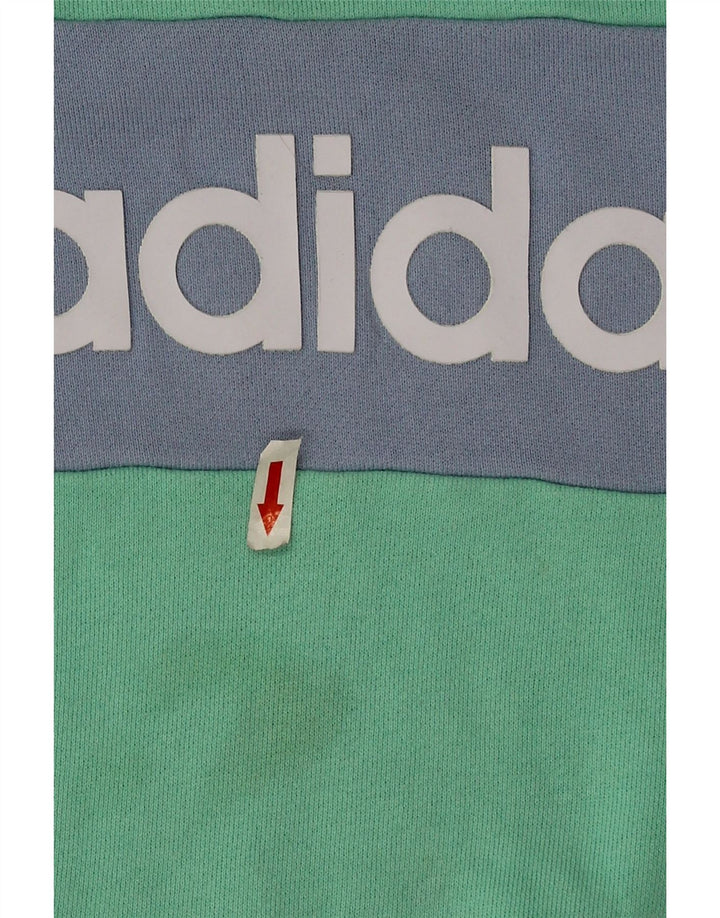 Adidas γυναικεία φούτερ μεγάλου μεγέθους Jumper UK 12/14 Μεσαίου πράσινου χρώματος