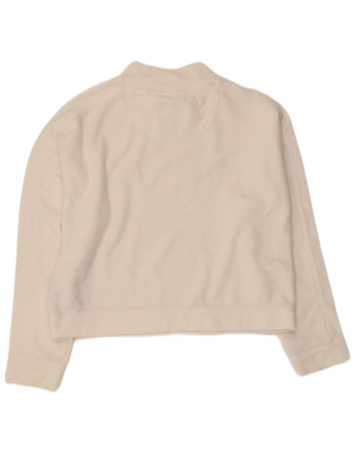Jack Wills Γυναικείο Γραφικό Φούτερ Jumper UK 14 Large White