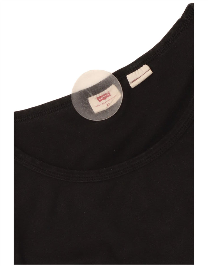 LEVI'S Γυναικείο T-Shirt Top UK 20 2XL Μαύρο