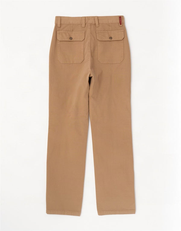 Carrera Ανδρικό ίσιο παντελόνι Chino IT 46 Small W31 L32 Beige βαμβακερό