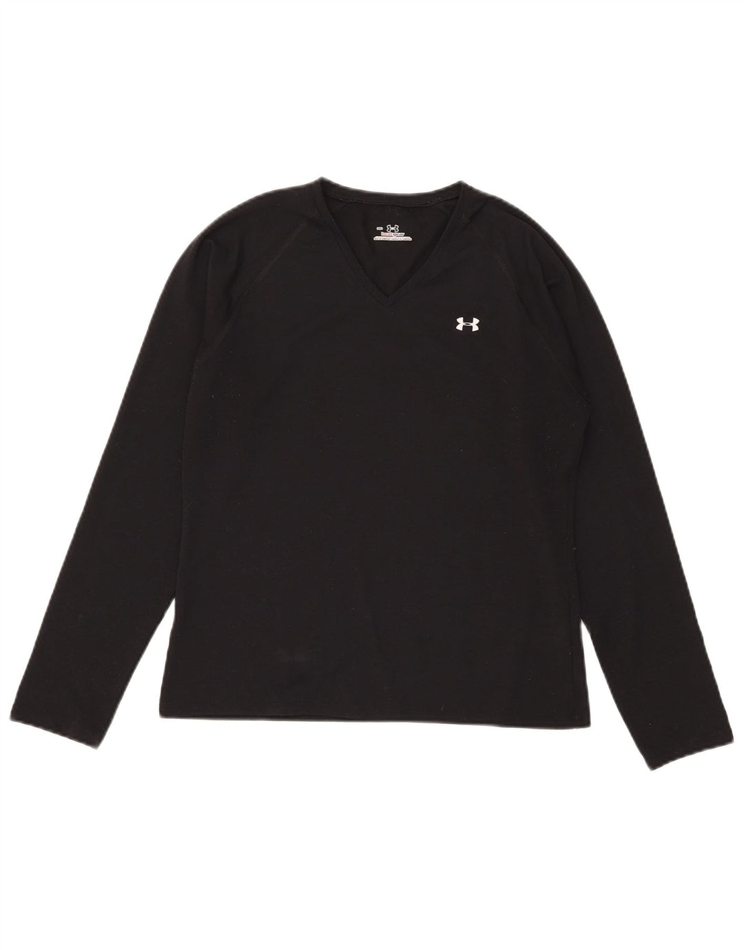 Under Armour Γυναικείο Μακρυμάνικο UK 12 Μεσαίο Μαύρο Πολυεστέρας