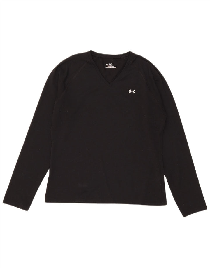 Under Armour Γυναικείο Μακρυμάνικο UK 12 Μεσαίο Μαύρο Πολυεστέρας