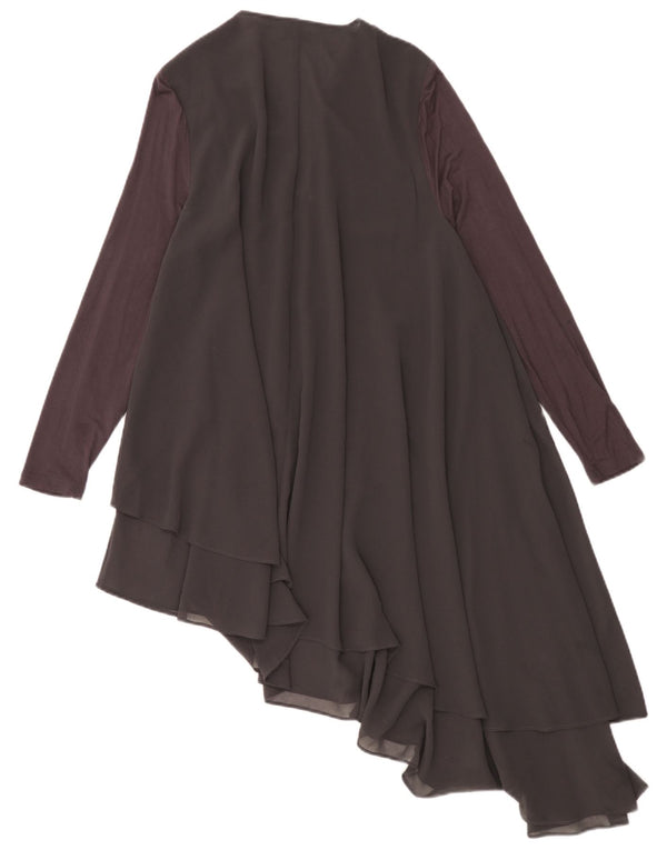 Γυναικείο ασύμμετρο φόρεμα MINT VELVET UK 16 Large Grey Colourblock